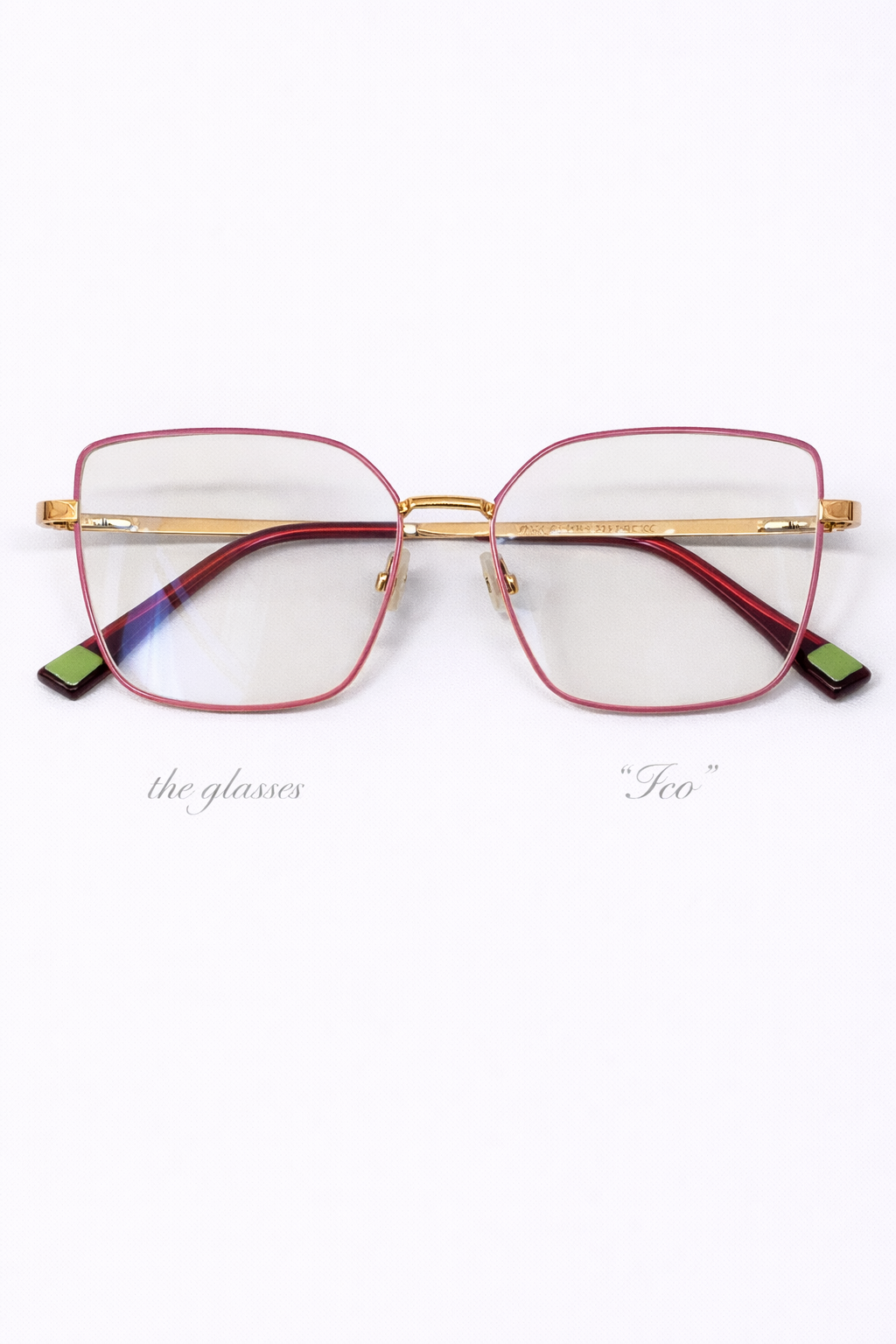 Lentes Burgundy