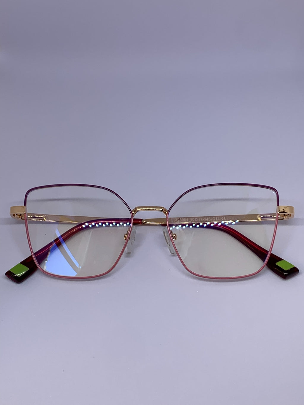 Lentes Burgundy