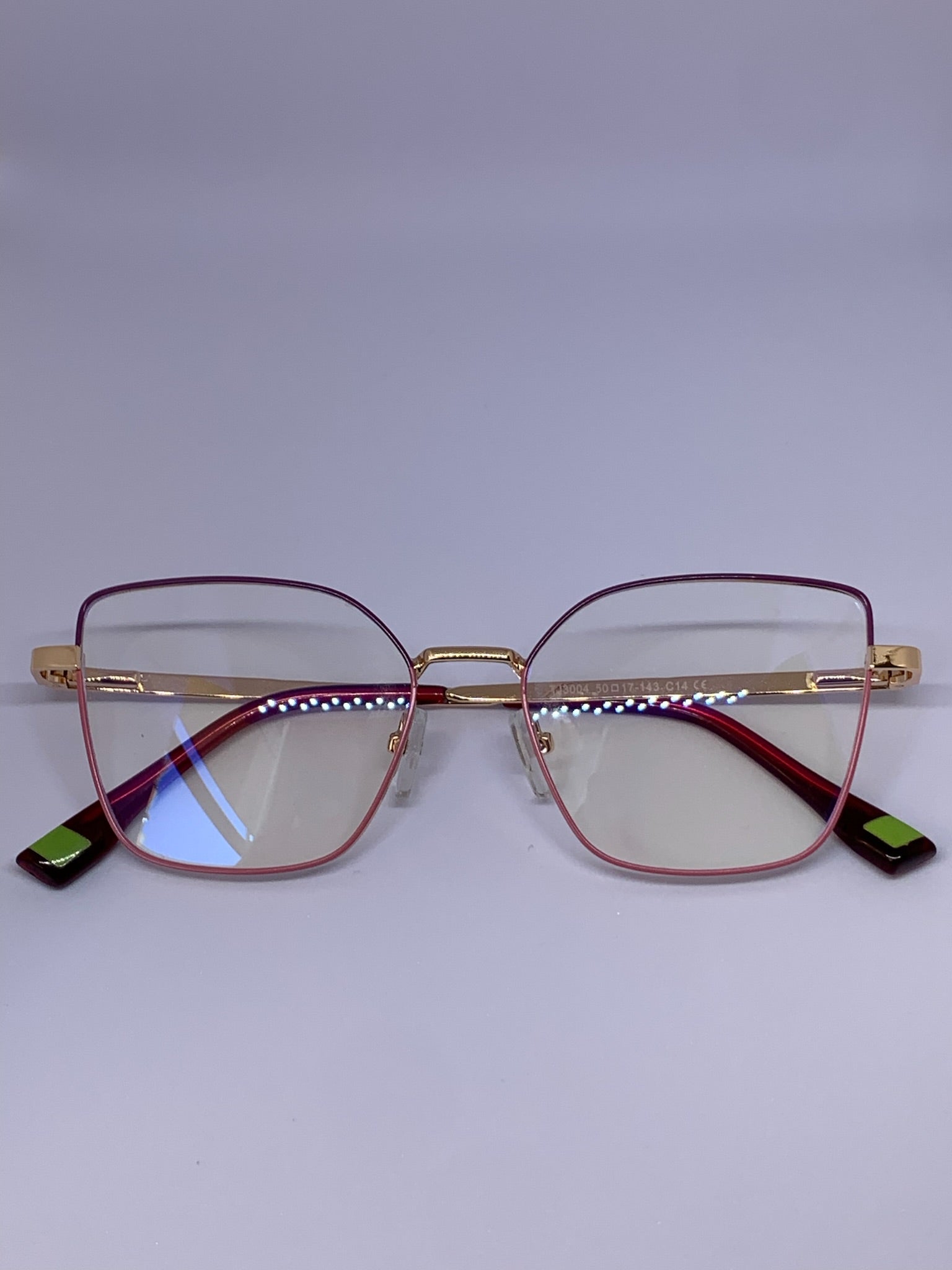 Lentes Burgundy