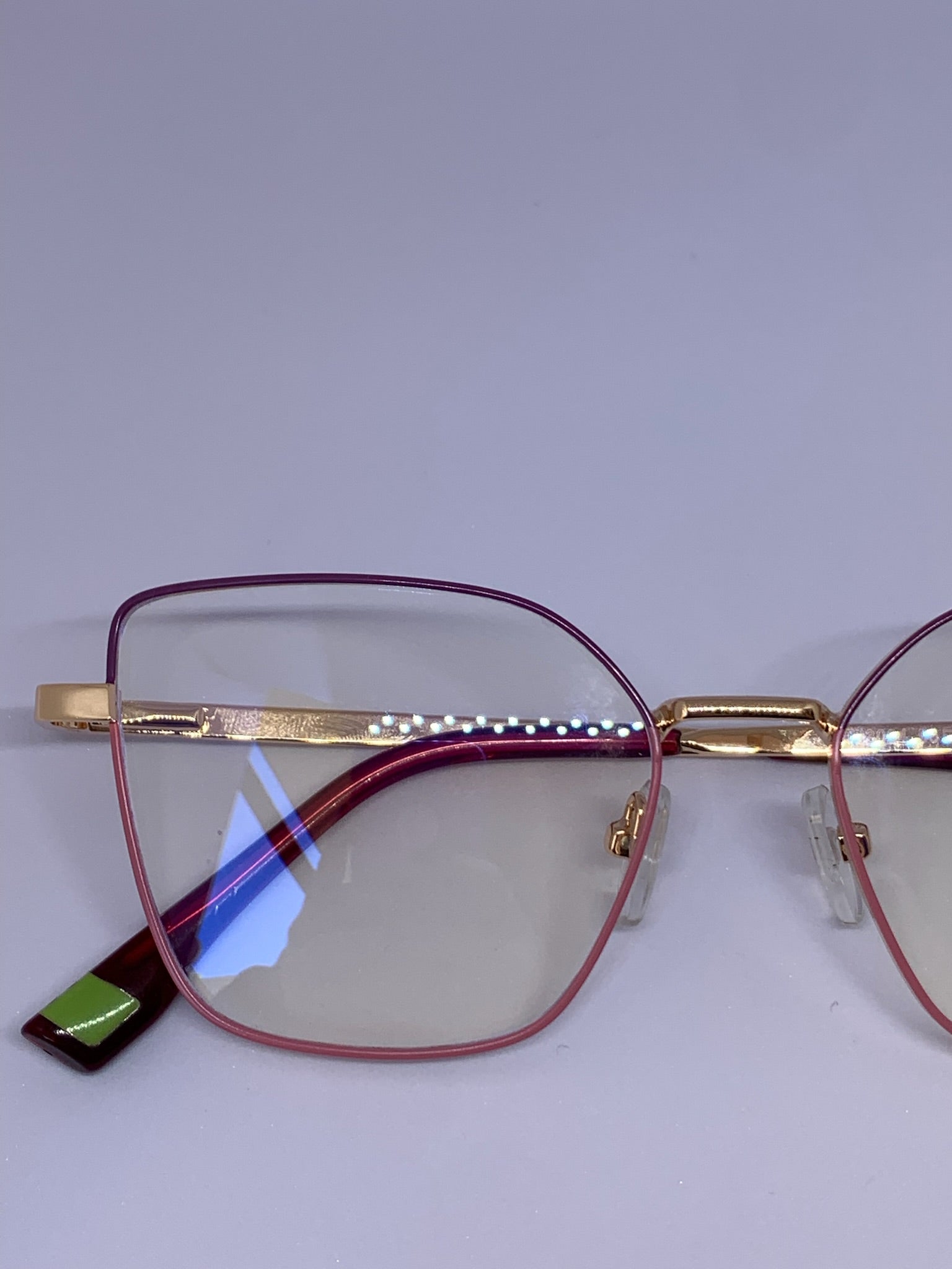 Lentes Burgundy