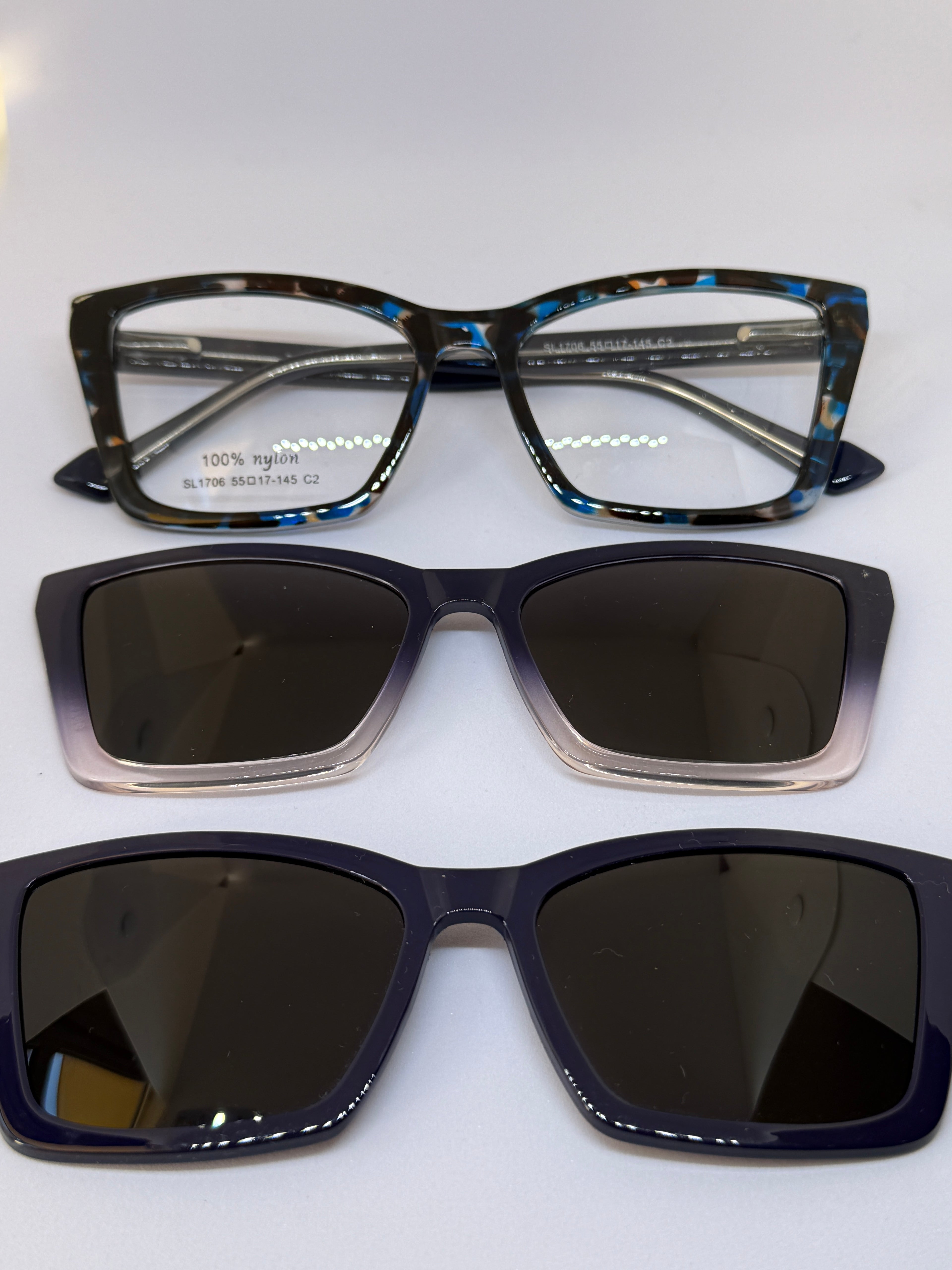 Lentes de Sol Caleta  Clip-on